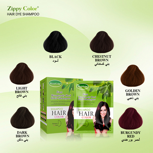 Tinte Permanente para el Cabello Rojo Borgoña, Champú con Ginseng, Aceite de Argán y Aceite de Oliva, Sin Amoníaco, de Larga Duración, Cubre las Canas - Product Image 6