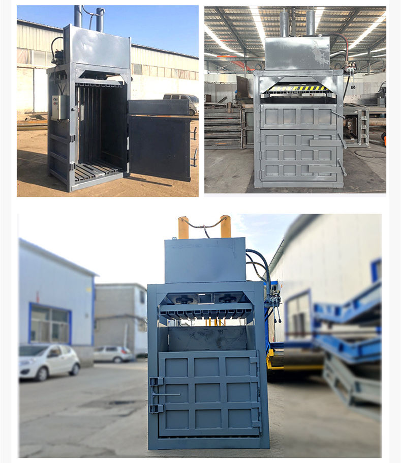 Plastic Metal Scrap Garbage Compressor Compactor Hydraulic Baler ...