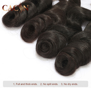 CACIN 100 Cheveux humains indiens pour coiffure longue, ensemble de cheveux humains authentiques à <span class=keywords><strong>New</strong></span> <span class=keywords><strong>York</strong></span> - Product Image 6
