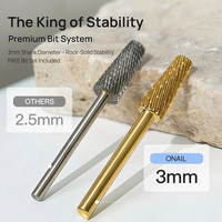 Perceuse à ongles professionnelle AI portable, vitesse stable en temps réel, ultra-silencieuse, moteur sans balais 50k tr/min, sans vibration, métal de haute qualité, IPX4 M1