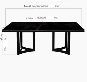 ชุดโต๊ะอาหารและเก้าอี้สำหรับร้านอาหาร <span class=keywords><strong>โต๊ะ</strong></span>อาหารพร้อม<span class=keywords><strong>เก้าอี้</strong></span> ท็อป<span class=keywords><strong>โต๊ะ</strong></span>กระจกหรือหินอ่อน สำหรับ 6 ที่นั่ง - Product Image 6