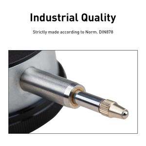 Dasqua yüksek doğruluk kalibrasyon sertifikası ile 0-10mm eksenel salgı kadranlı gösterge - Product Image 5