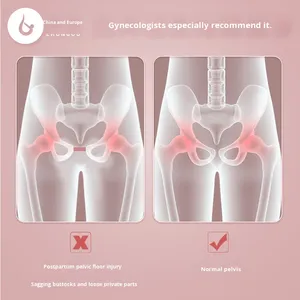 Pelvik Taban Kas Geliştirici Ev Tipi Bacak Sıkıştırıcı Doğum Sonrası Pelvik Kemik <span class=keywords><strong>Kegel</strong></span> Egzersizi Fitness İç Bacak Özel Logo - Product Image 6