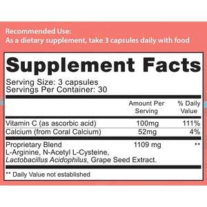 Private Label Vruchtbare Cervicale Slijm Ovulatie Cyclus Hulp Capsules Voor Vrouwelijke Conceptie Gezondheidszorg Supplement L-Arginine - Product Image 2