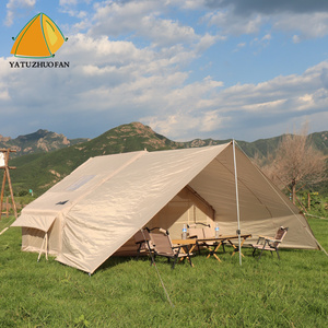 Tienda inflable para acampar al aire libre, precio de fábrica OEM, con dosel de viga de tierra, cabina inflable a prueba de lluvia, <span class=keywords><strong>Camping</strong></span> exquisito - Product Image 2
