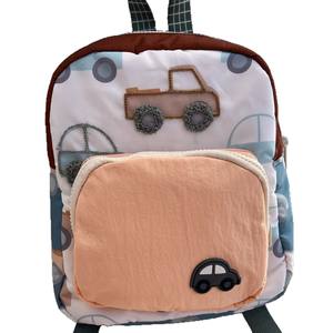 Mochila Infantil de Diseño Moderno con Bordado de Dibujos Animados, Linda Mochila Escolar para Niños y Niñas, Ligera, Bolsa para Libros - Product Image 5