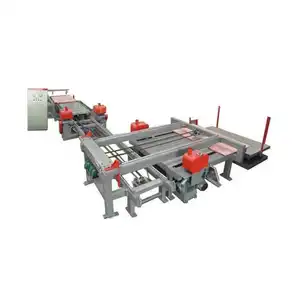 High Speed Full Automatic Plywood Edge Trimming Saw