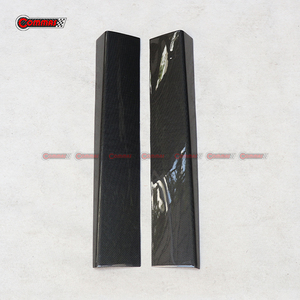 Mejor marca de piezas de automóvil de fibra de carbono seca estilo OEM, pegatina para coche, placa de entrada para Ferrari F12 - Product Image 5