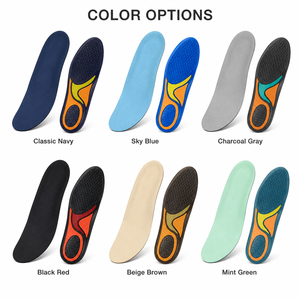 OEM ODM Shock Absorbing Heel <b>Cushion</b> Breathable Comfort TPE Arch Support Insoles Shoe <b>Inserts</b> <b>for</b> Walking Work Sports - Product Image 4