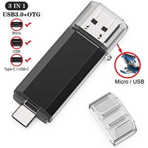 UBS <span class=keywords><strong>3</strong></span>.<span class=keywords><strong>0</strong></span> OTG USB <span class=keywords><strong>Flash</strong></span> Drive 64GB Pen Drive <span class=keywords><strong>3</strong></span> Trong 1 Loại C & Micro USB Stick <span class=keywords><strong>3</strong></span>.<span class=keywords><strong>0</strong></span> <span class=keywords><strong>Flash</strong></span> Drive 16GB 32GB 128GB Pendrive 256GB 512GB - Product Image 5