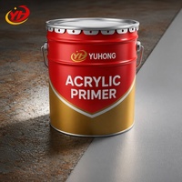 Apprêt acrylique Yongxing pour ponts en structure métallique sur mesure, antirouille, haute couvrance, séchage rapide, anticorrosion