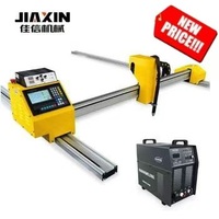 Machine de découpe plasma et flamme CNC à portique pour grandes plaques métalliques, moteur pas à pas, structure en acier, longue durée de vie, marque JIAXIN