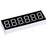 Lecteur multimédia pour signalisation numérique avec écran LED à 7 segments à 6 chiffres de 0,36 pouce, super lumineux, affichage à 7 segments à 6 chiffres de 0,36 pouce