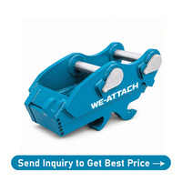 Attache rapide pour excavatrice We-Attach 7-10T, charge maximale 120 kg, coupleur hydraulique rapide haute efficacité avec moteur et roulement, garantie 1 an