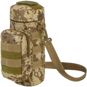 Thể Thao Ngoài Trời 900D Bền Không Thấm Nước Nylon Chiến Thuật Du Lịch Molle Chai Nước Pouch Bag Với Dây Đeo Vai - Product Image 1