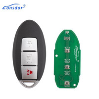 Clé intelligente universelle Lonsdor NS30-01 pour Nissan/Infiniti, 3 boutons, ID46/ID47/ID4A, réglable 315/433 MHz, compatible avec K518 PRO/KW100