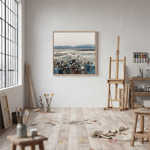 Quadro su Tela Personalizzato: Dipinto Impressionista Floreale e Paesaggistico per Decorazione Casa Moderna - Product Image 3