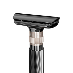 BRIKRLIN портативная гостиничная ежедневная черная металлическая Безопасная бритва для бритья с двумя краями - Product Image 2