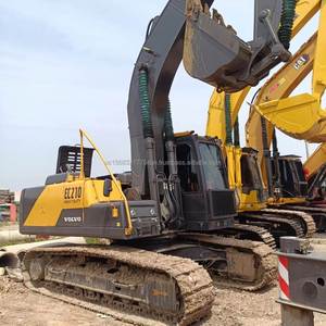 Excavatrice Volvo EC210 de 21 tonnes en excellent état, moteur Caterpillar, prix bas, excavatrice Volvo 210 d'occasion en vente - Product Image 2