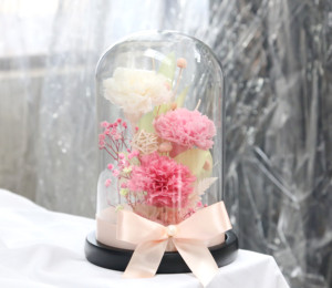 Shangji — fleurs éternelles de luxe en verre, 4 m, pour <span class=keywords><strong>une</strong></span> grande plante fraîche, dôme en verre, vente en gros - Product Image 6