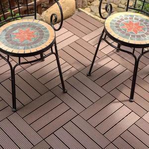 Tarima de Exterior de WPC de Alta Calidad, Suelo de Madera Plástica Compuesta, Baldosas de Madera para Jardín y Paisajismo - Product Image 4