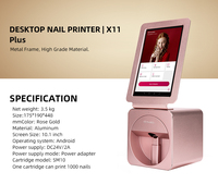Impresora 3D inteligente AI para uñas, impresión automática de uñas artísticas Diy, esmalte de uñas personalizado, pequeña máquina impresa con secador