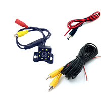 Caméra de recul universelle pour voiture, vision nocturne HD, objectif fisheye, étanche, caméra de recul LED, dropshipping Shopify