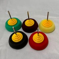 Disque de polissage pour voiture miniature de 2 pouces, forme à bord biseauté, tête de ponçage en éponge, disque de polissage abrasif souple en mousse