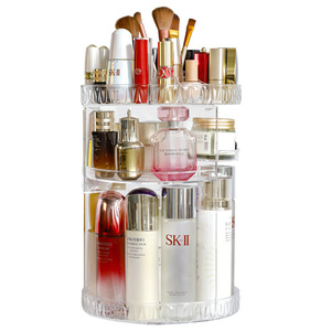 4 Tiers Acrylic Clear Acrylic Perfume,Scented Oils Display Stand Perfume Storage Organizer