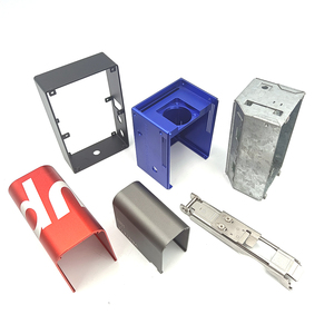 High-Precision 6061-T6 Aluminum Aircraft Bracket Components with Custom Sheet Metal <b>Fabrication</b> and Hardcoat Anodizing - Product Image 1