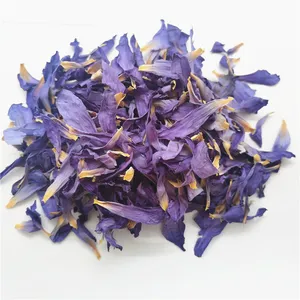 चाय ग्रेड मिस्र नीले कमल थोक सूखे नीले कमल के फूल पत्ती