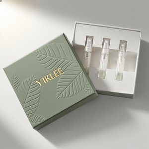 Boîtes cadeaux en papier avec logo personnalisé Kit de <span class=keywords><strong>test</strong></span> de parfum de luxe 2ml 3ml 5ml 10ml vaporisateurs Ensemble de découverte de parfum Boîte à parfum imprimée - Product Image 2
