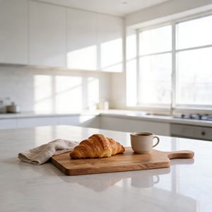Planche à découper et plateau de service en bois d'olivier, planche à découper en bois d'olivier pour la cuisine, planche à découper artisanale en bois d'olivier avec poignée - Product Image 1