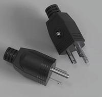 US American 3 broches Nema 5-15P AC électrique prise mâle adaptateur adaptateur fil recâblable rallonge connecteur