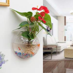 Nouveau réservoir d'aquarium de bol de poisson suspendu rond en acrylique à la mode pour la décoration de la maison - Product Image 6