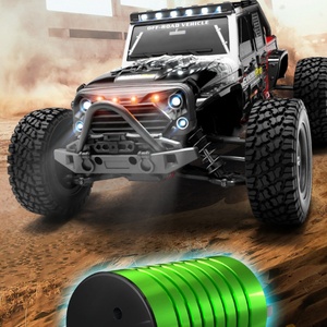 Voiture de course télécommandée tout-terrain RC avec moteur brushless, vitesse de 70 km/h, Big Foot SJY-Q117-C 2.4G 1/16, haute vitesse, proportionnelle intégrale - Product Image 5