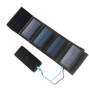 Mini <span class=keywords><strong>placa</strong></span> <span class=keywords><strong>solar</strong></span> de bolsillo plegable pequeña para iPhone, portátil, Camping, energía móvil al aire libre, Panel <span class=keywords><strong>solar</strong></span> plegable - Product Image 1