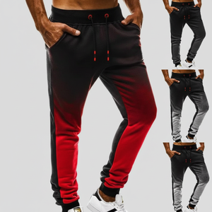 Hombres slim fit Jogger pantalones ropa deportiva Jogger Pantalones slim fit Jogger pantalones para hombres moda callejera - Product Image 1