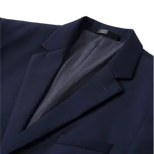 Custom Fashion Business Suit Men And Women 2 Pieces European Size Formal Wear Blazer For Corporate