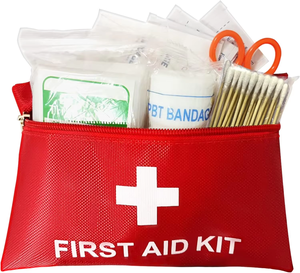 <span class=keywords><strong>Kit</strong></span> de Primeiros Socorros Portátil para Sobrevivência ao Ar Livre, Bolsa de Emergência com Gaze, Bandagem e Curativo para Camping, Caminhadas e Viagens - Product Image 1