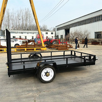 Remorque agricole personnalisée pour tracteur, remorque de ferme avec composants de transmission essentiels, haute productivité, garantie 1 an