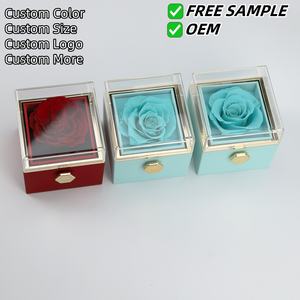 ของขวัญบรรจุภัณฑ์กล่องดอกไม้กล่องกระดาษแข็งสำหรับดอกไม้ - Product Image 2