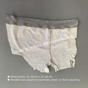 Trapos de Algodón 100% para Limpieza Industrial, 10kg 25kg, Paños de Limpieza, Paños de Felpa, Paños de Sudadera para Limpieza - Product Image 3