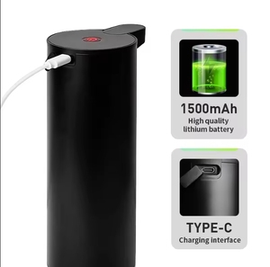 Distributeur de savon automatique rechargeable de bureau sans contact en acier inoxydable SUS304, couleurs personnalisables pour usage domestique - Product Image 4