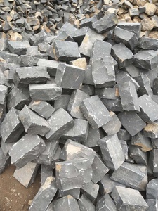 Pierre cubique de pierre de granit noir de pavé naturel de granit de prix bas pour l'allée de brique - Product Image 4