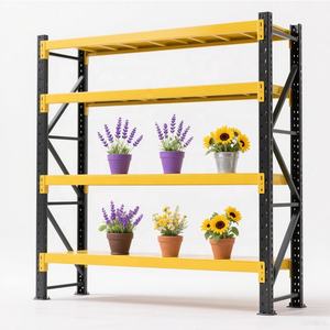 Estantería de acero y metal ligera de alta calidad, estante para macetas al aire libre, estante de almacenamiento para balcón - Product Image 1