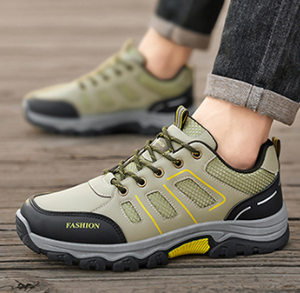 Zapatillas de Moda para Hombre con Parte Superior de Malla Transpirable, Zapatos para Caminar, Senderismo y Trekking, Antideslizantes, Gran Venta en China - Product Image 4
