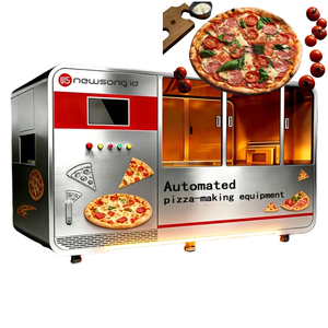<span class=keywords><strong>Machine</strong></span> à pizzas de <span class=keywords><strong>24</strong></span> pizzas par heure (calculée à 2,5 minutes chacune) Ligne de production de pizzas à haute capacité - Product Image 3