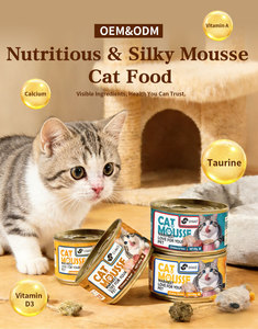 Alimento Húmedo para Gatos SYAAO, Mousse de Pollo y Atún, 85g, Enlatado, para Gatos de Todas las Edades, Sin Sabores Artificiales, Vitaminas y Minerales - Product Image 2