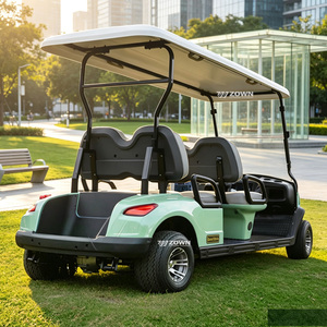 Voiturette de golf électrique de style nouveau à prix de gros, moteur puissant 60V, idéale pour les visites en parc et les déplacements sur de courtes distances - Product Image 1